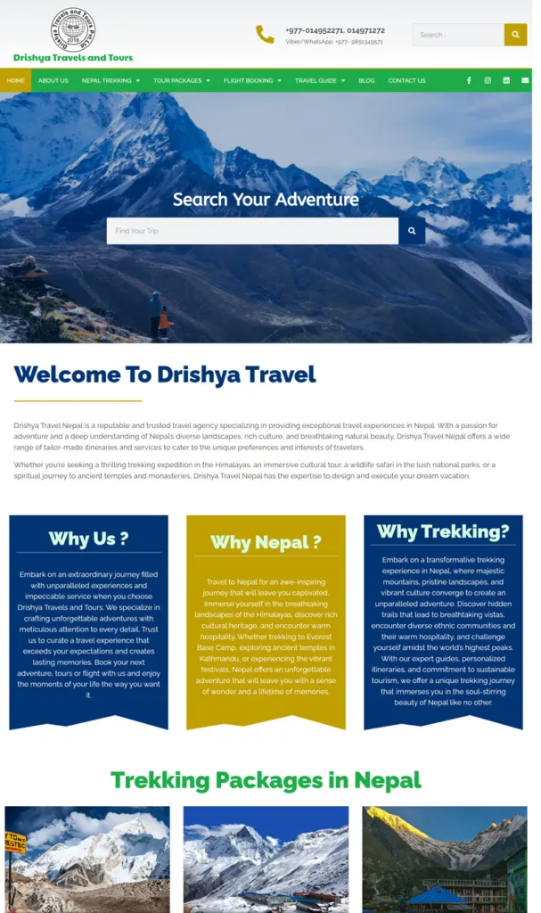 Portfolios 4 drishya travels