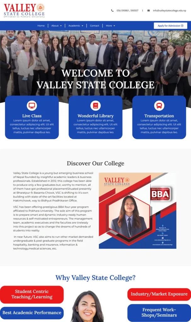 valleystatecollege